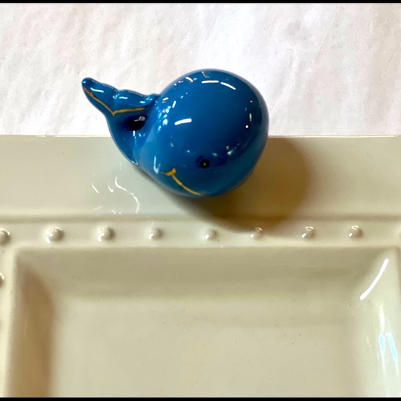 Nora Fleming Dining Nwt Nora Fleming Handpainted Mini St Jude Whale